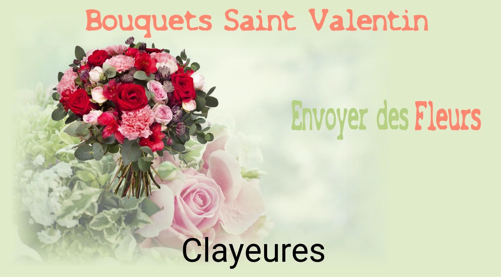 Roses de Saint-Valentin livrées à Clayeures